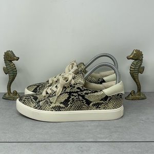 Sam Edelman Women's Snake Print Sneakers